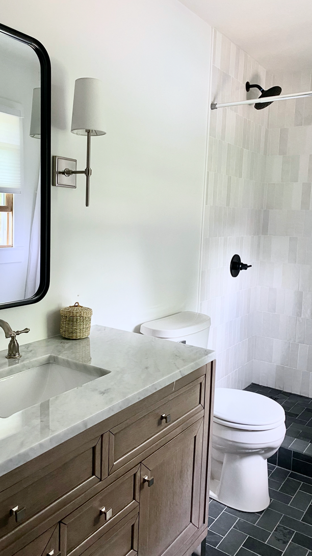 Bennington Bathroom Makeover // A Before & After