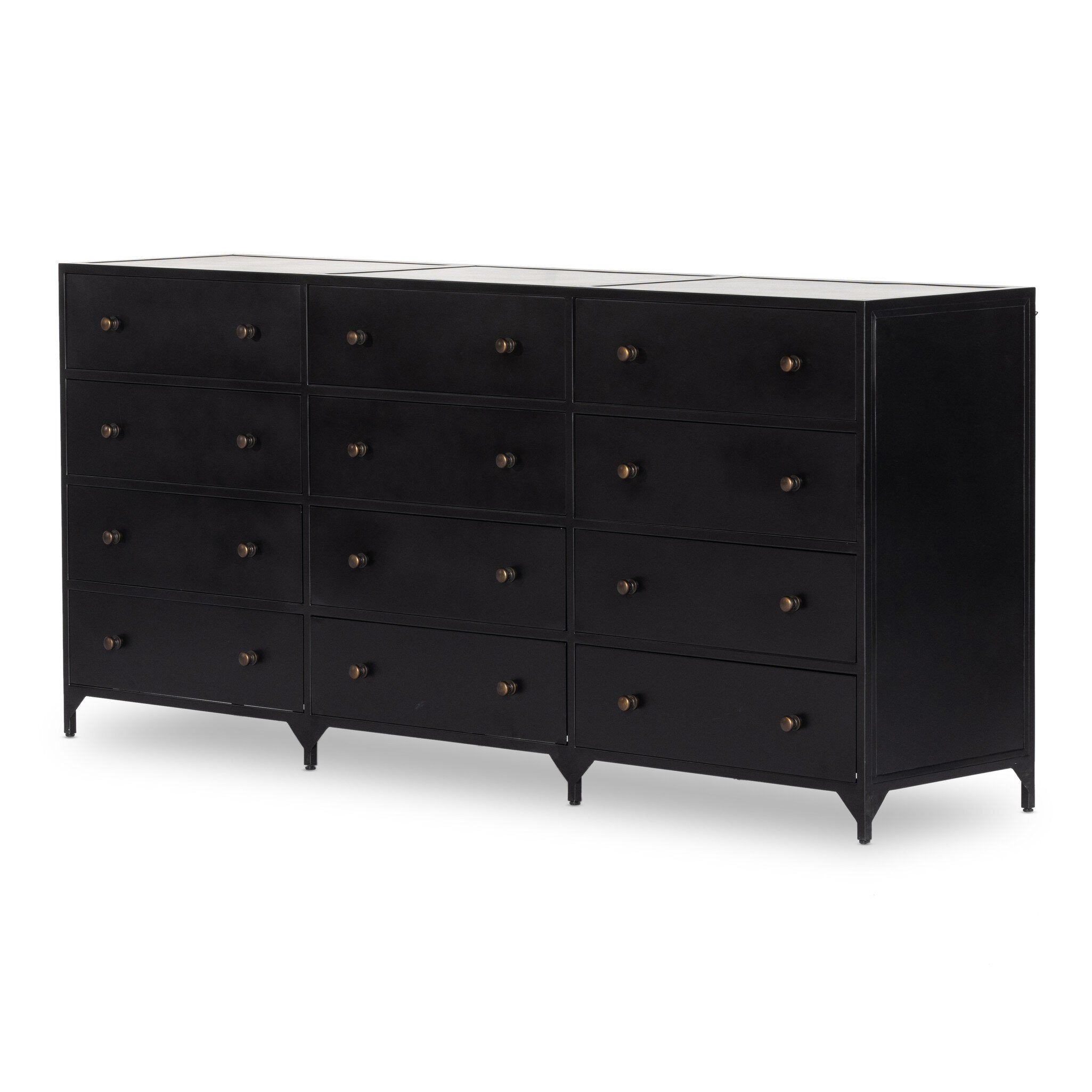 Four Hands Belmont 12 Drawer Dresser - Black Four Hands Belmont 12 Drawer Dresser - Black