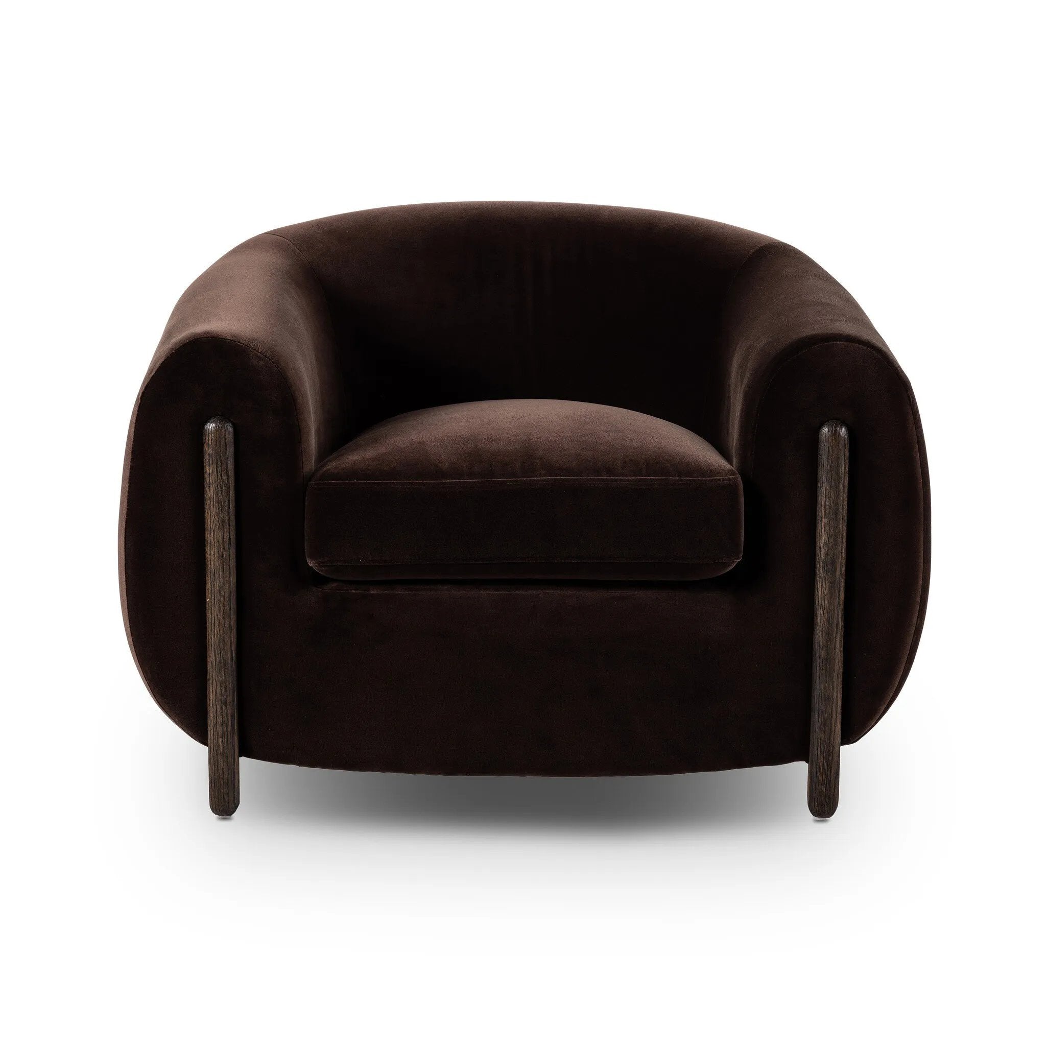 Lyla Chair - Surrey Cocoa | Amethyst Home