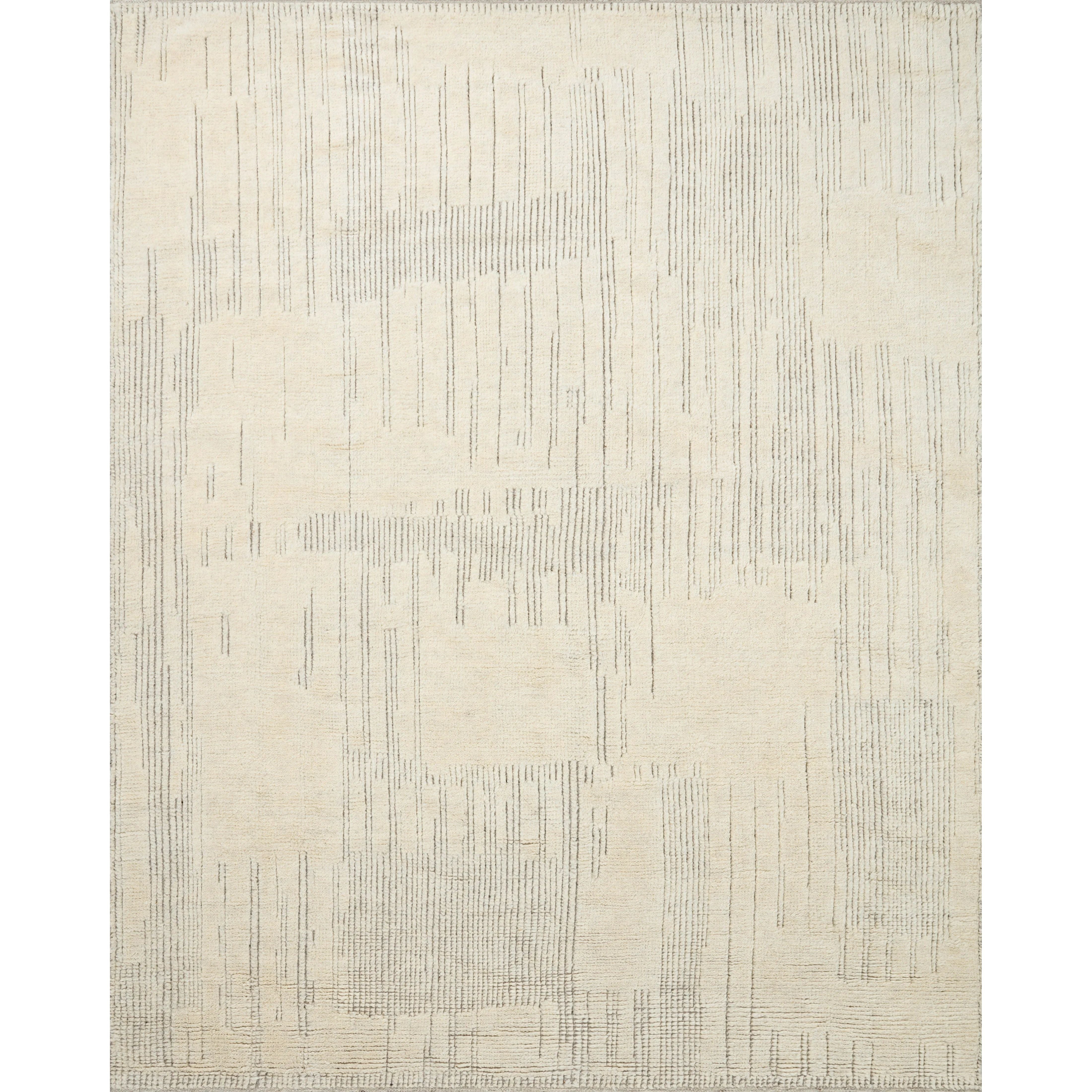 David JS Ivory Hand-Knotted Rug | Amethyst Home