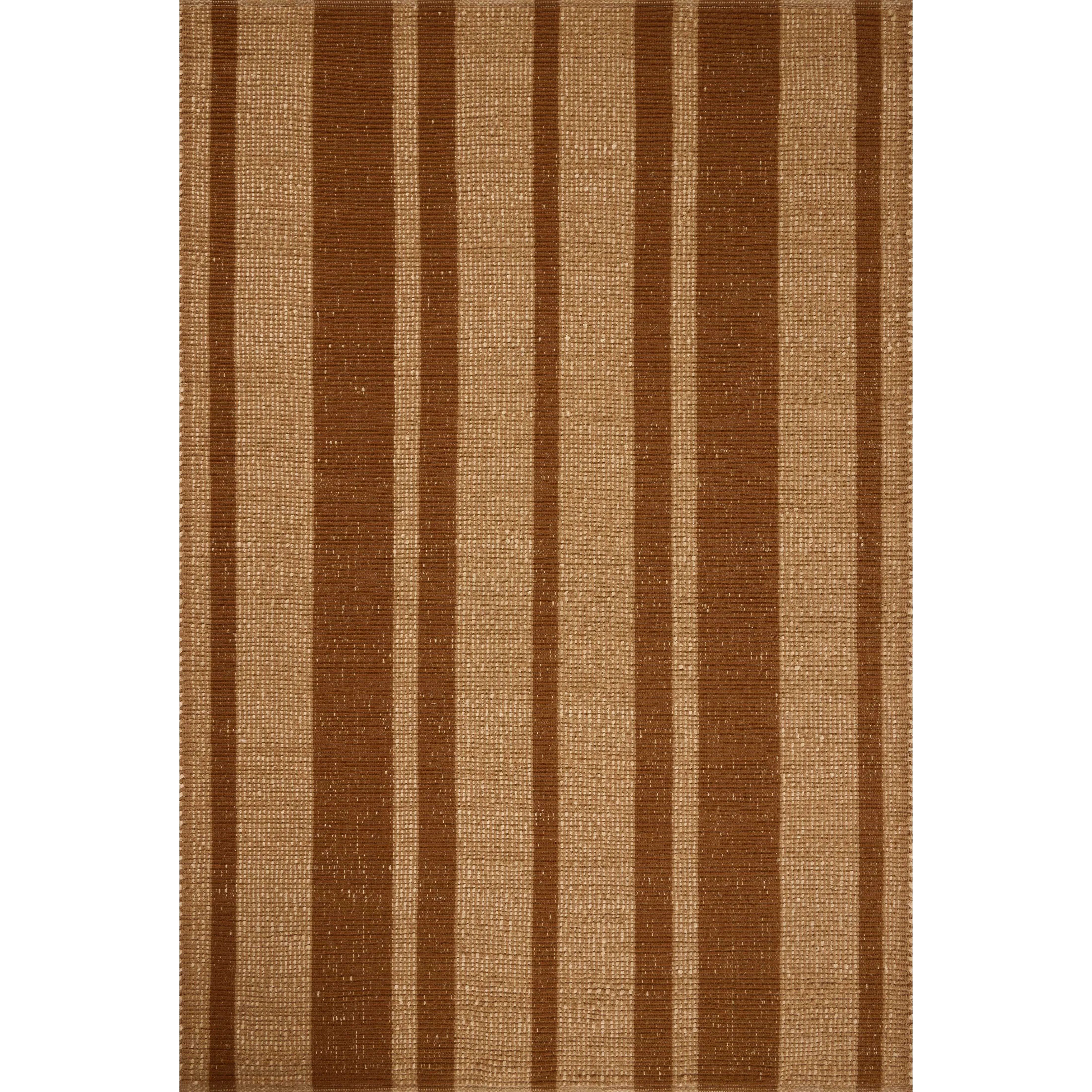 Leanne Ford x Loloi Weatherstaff Cinnamon / Natural Rug | Amethyst