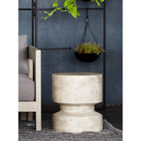 Nahla Outdoor End Table - Graphite | shipping 7/22/2024