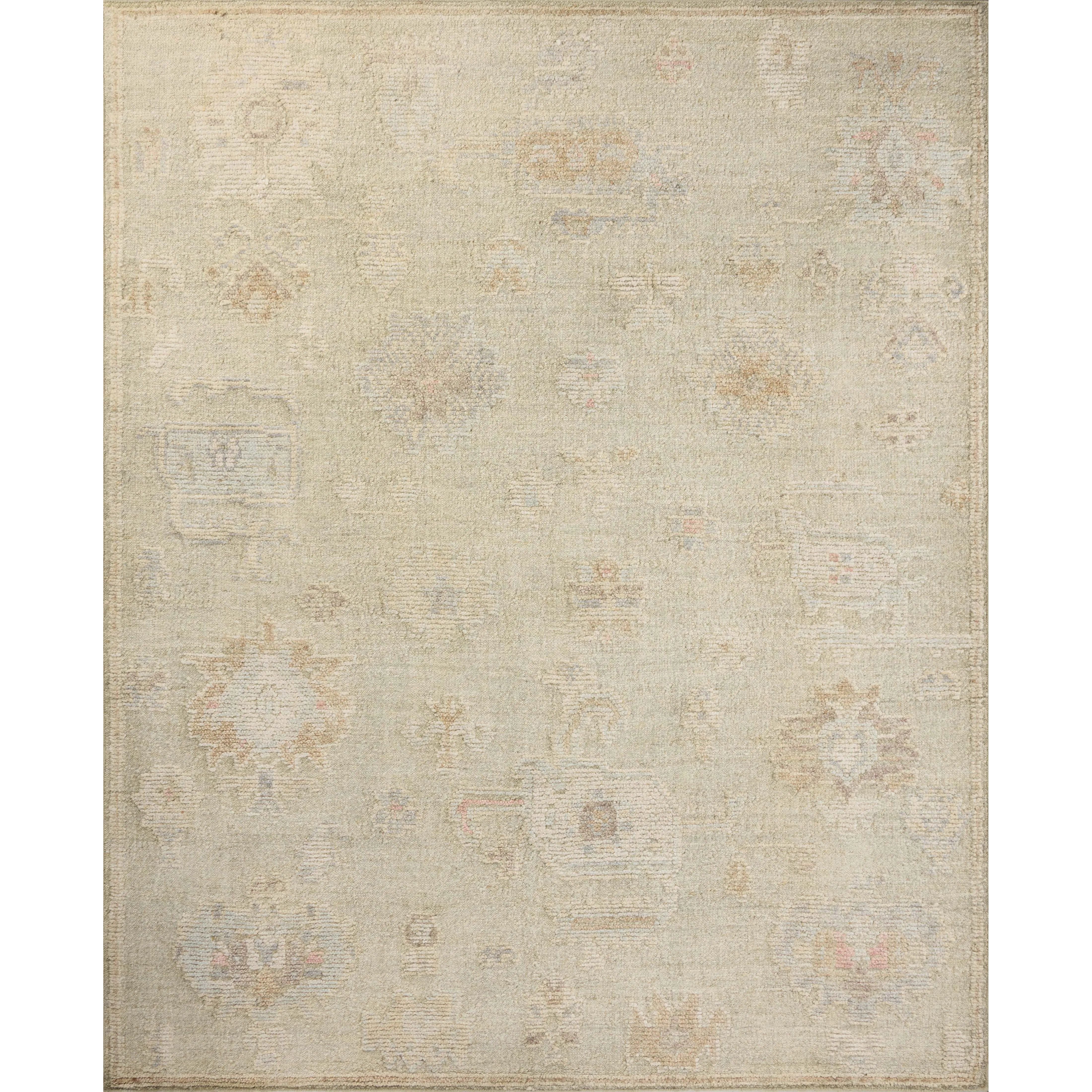 Adelaide Sage / Multi ADE-05 Hand-Knotted Rug | Amethyst Home