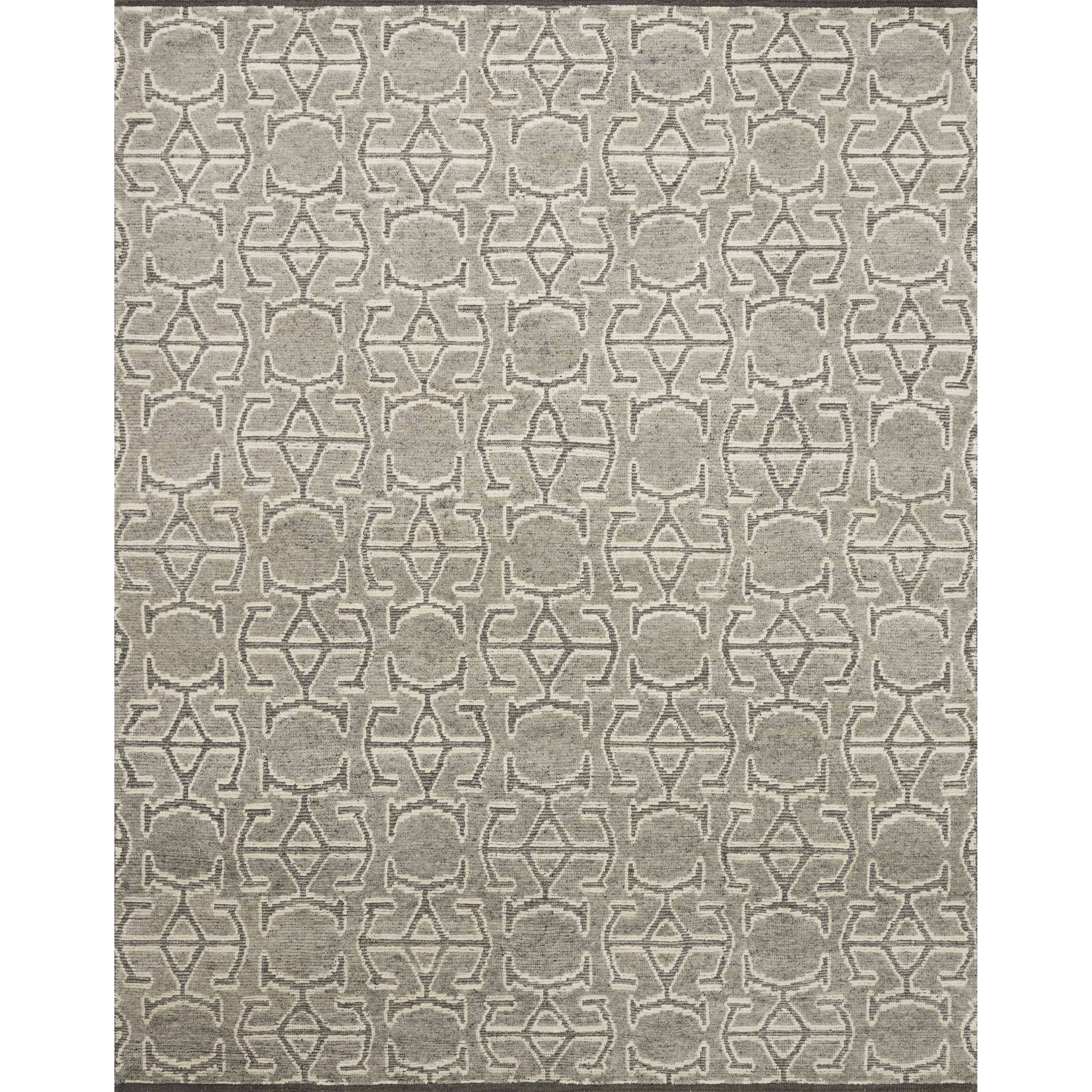 Carrier & Company x Loloi Franklin Dove / Graphite FRL-03 Hand