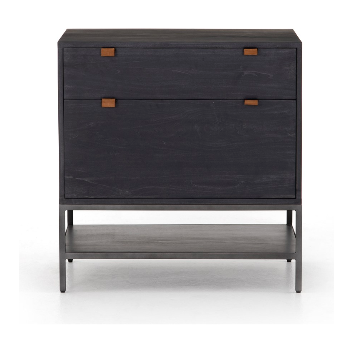 Four Hands Trey Modular Filing Cabinet - Black Poplar - Amethyst Home