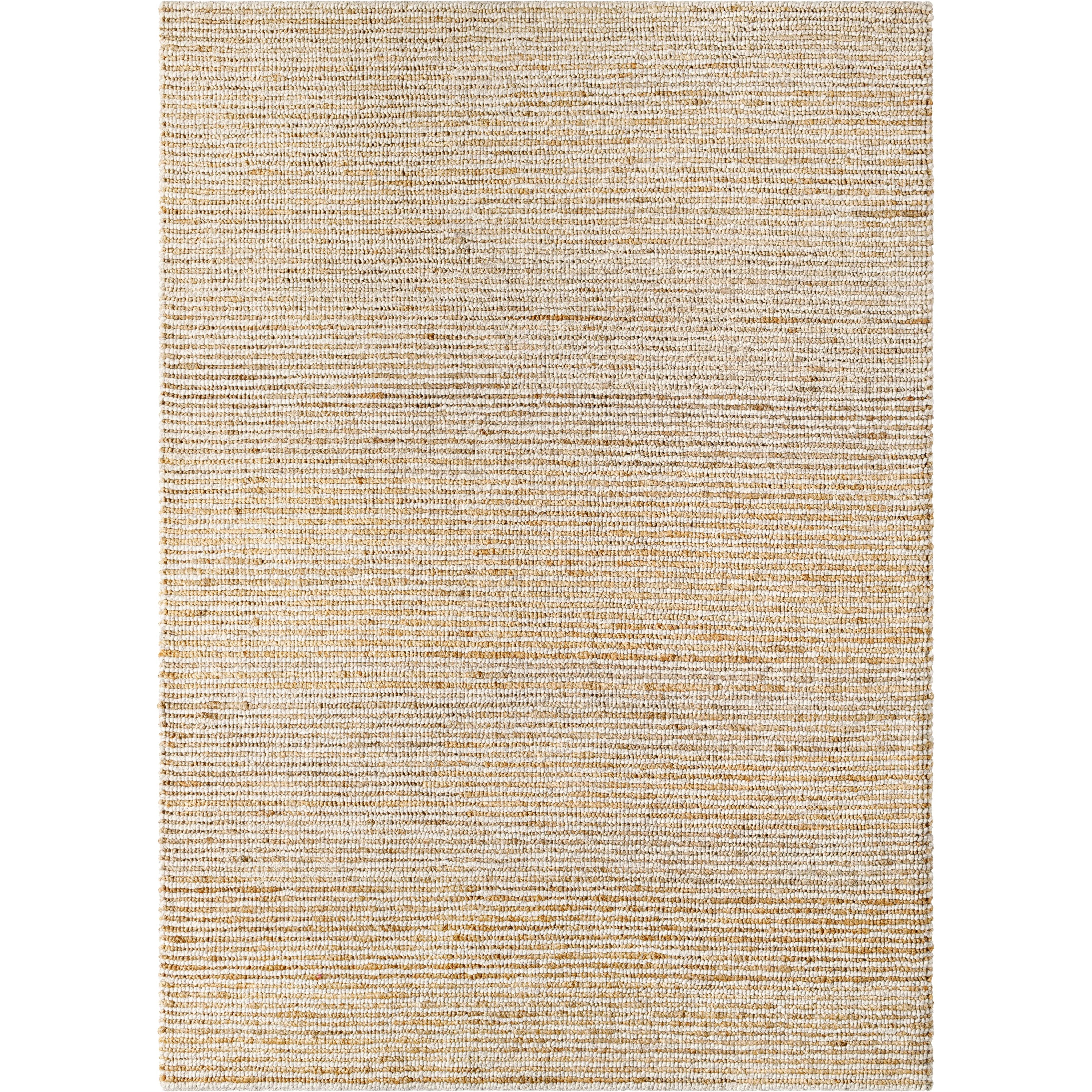 This Molly area rug offers a modern style to any room. It is hand-woven from Wool and Jute, making it durable and long lasting. The no-pile construction ensures that the rug will not flatten over time. This beautiful area rug is made in India, and it is recommended to use with a rug pad for extra cushioning and stability. Amethyst Home provides interior design, new home construction design consulting, vintage area rugs, and lighting in the Alpharetta metro area.