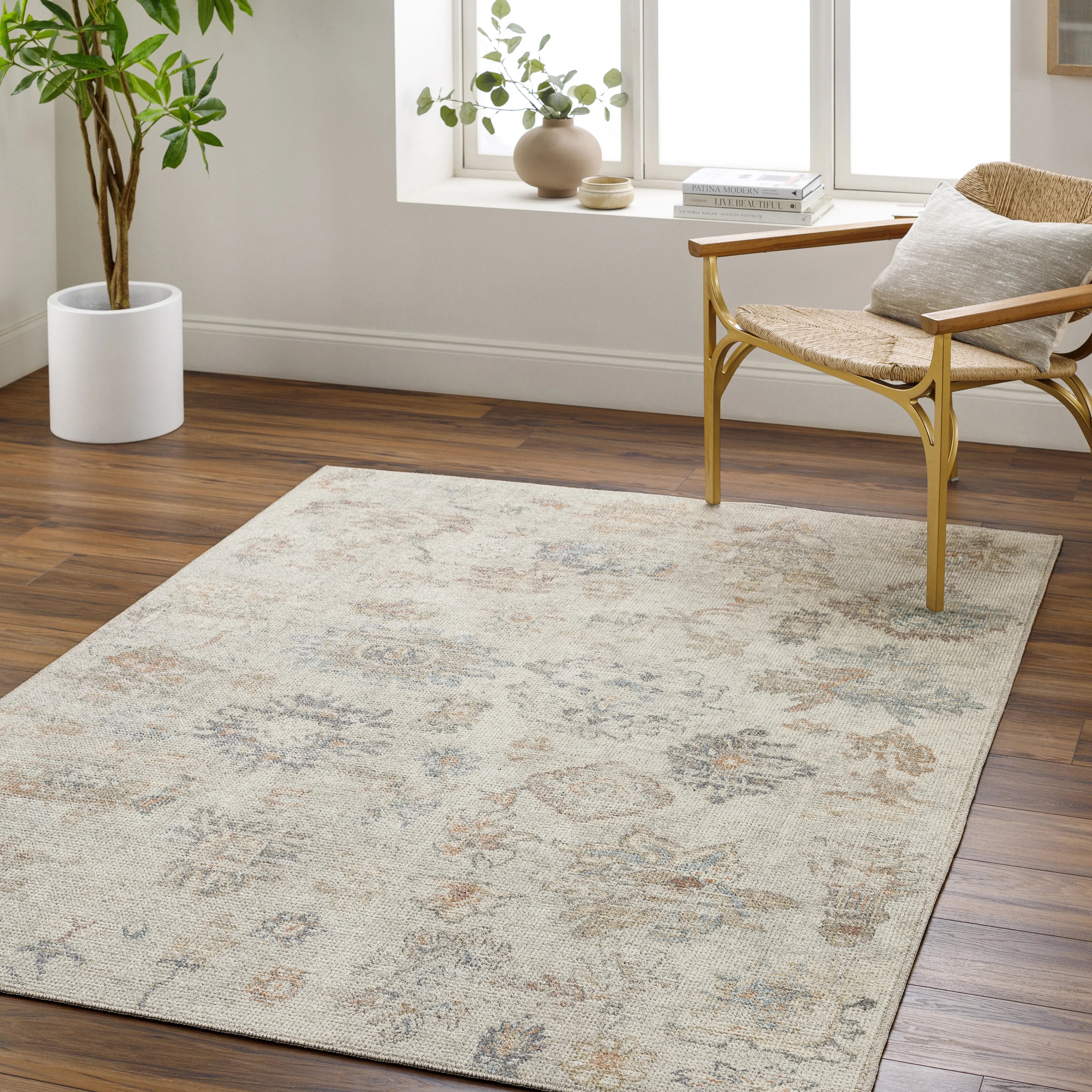 PNW Home x Surya available at Amethyst Home shipping to Australia, UK, and Canada. Organic modern design with easy to clean rugs for a family home in  the Houston metro area.