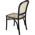 Introduce a taste of the past into your home with our Yumen Dining Chair. Embodying a blend of mid-century modern style and exotic materials, this unique piece will transform any space into an inviting dining area. The seat is made from intricately woven rattan, providing comfort while adding a touch of natural beauty. Amethyst Home provides interior design, new home construction design consulting, vintage area rugs, and lighting in the Boston metro area.
