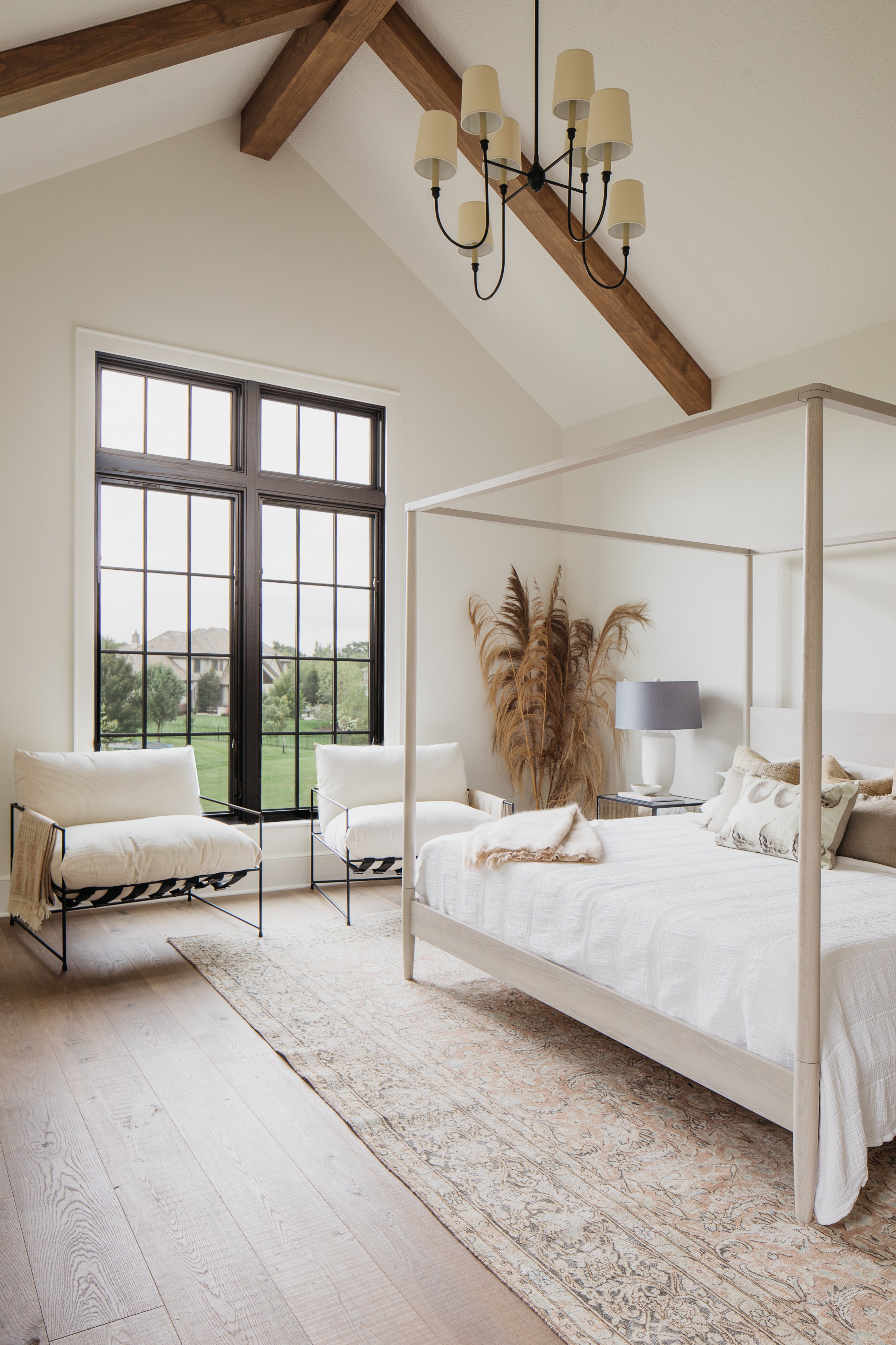 Luxe Prairie Master Bedroom