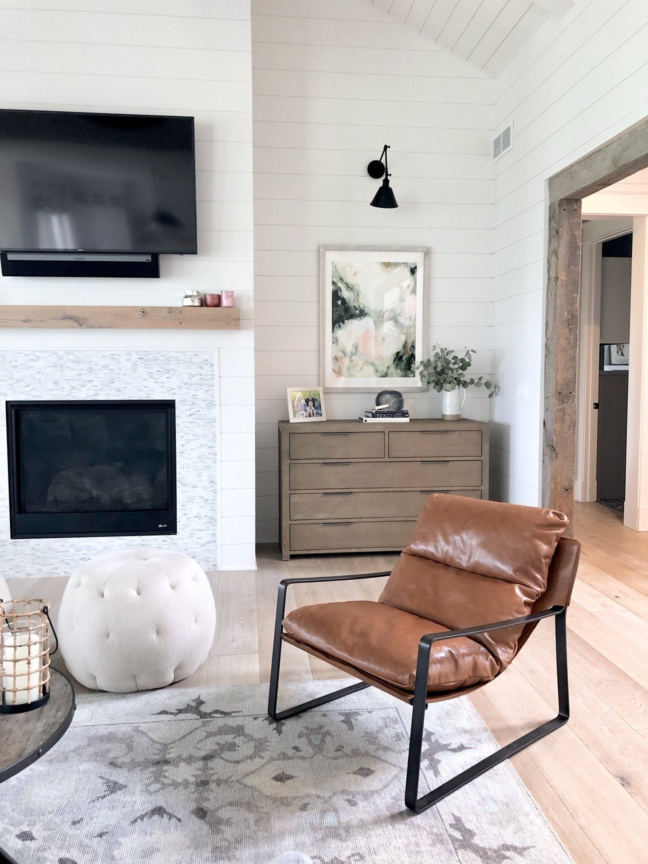 Contemporary Country // A White Modern Farmhouse Outside of Ames IA
