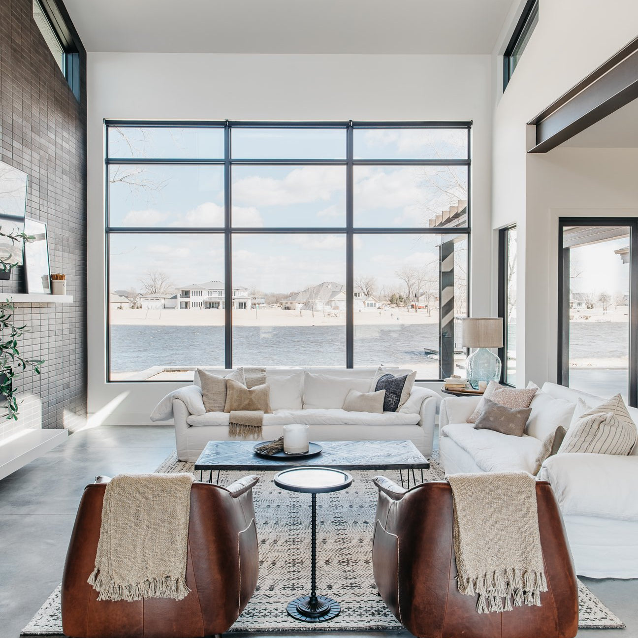 Lakefront Home Reveal // Downtown Loft Vibe Meets Coastal Style