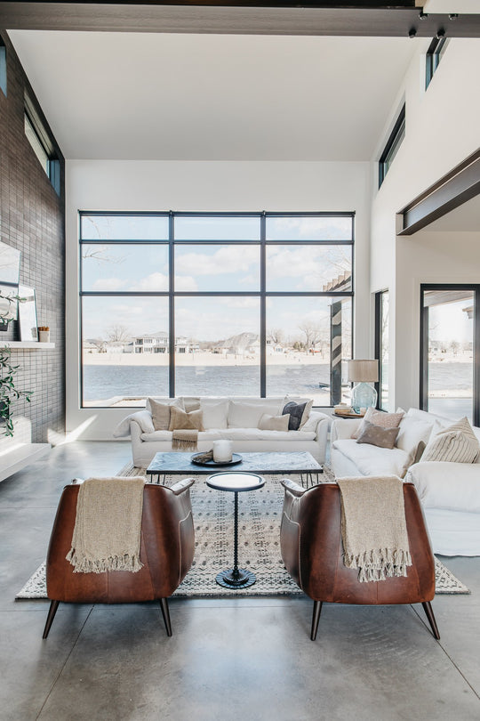 Lakefront Home Reveal // Downtown Loft Vibe Meets Coastal Style