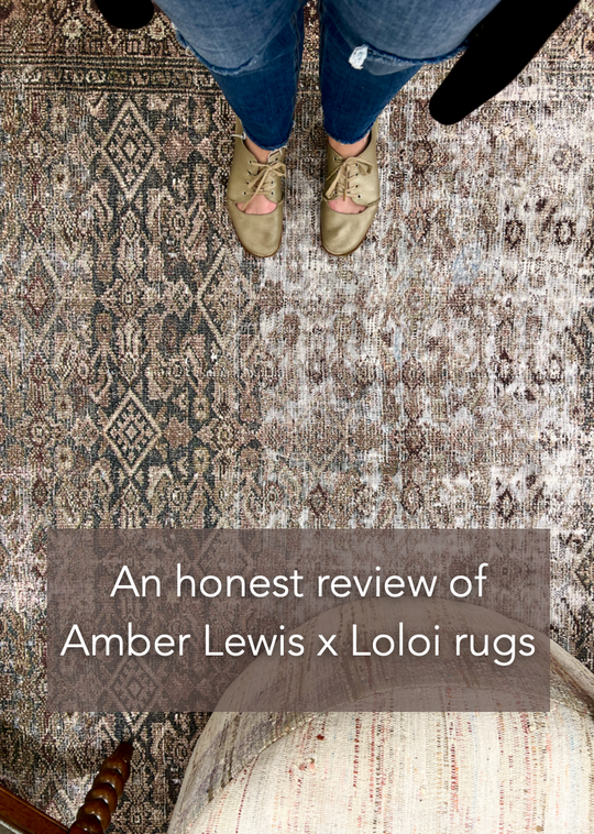 An Honest Review of Amber Lewis x Loloi Rugs
