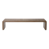 Leo Rustic Grey Coffee Table