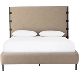 Anderson Palm Ecru Bed