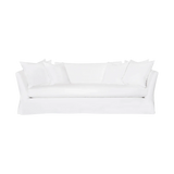 Seda White Linen Slipcovered Sofa | shipping 4/20/2026