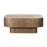 Blanco Warm Umber Burl Coffee Table