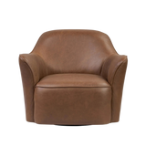 Bethany Dulane Mahogany Swivel Chair