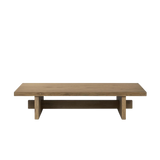 Isaac Rubbed Light Oak Coffee Table