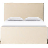 Lit avec housse naturelle Daphné