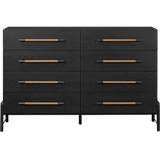 Rosedale Ebony Oak 8 Drawer Dresser