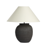 Muji Ivory Linen Table Lamp