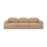 Bulky Light Sepia Modular Sofa Set | shipping 2/23/2026