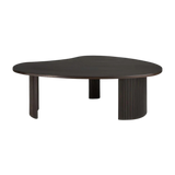 Mahogany Boomerang Coffee Table - Large