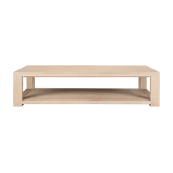 Thomas Bleached Oak Solid Coffee Table