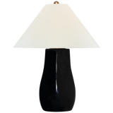 Cabazon 25" Table Lamp Raven Black
