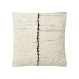 Amber Carla Ivory / Black  Pillow