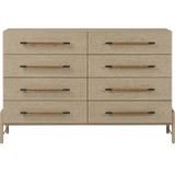 Rosedale Yucca Oak 8 Drawer Dresser