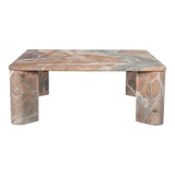 Segment Orange Levante Marble Coffee Table | shipping 3/26/2026