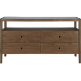 Spindle Reclaimed Teak Dresser | shipping 1/5/2026