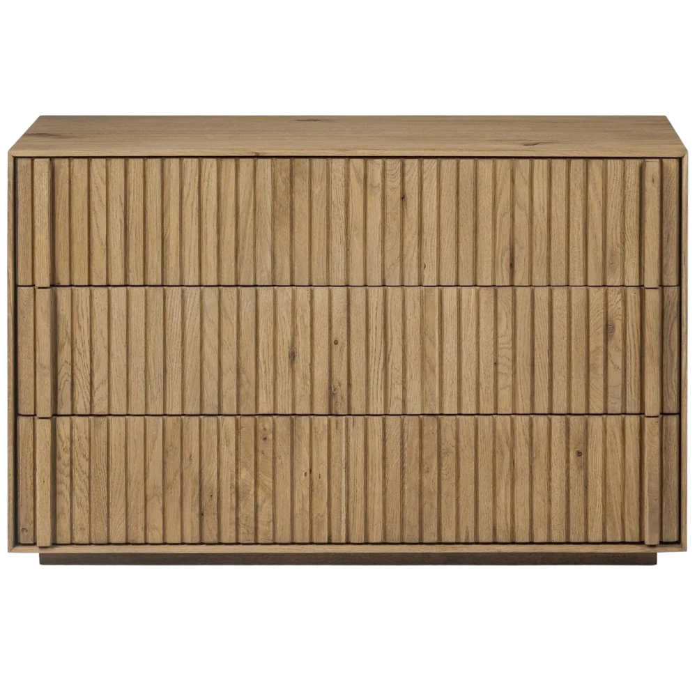 Leo Rustic Light Natural Oak Nightstand | shipping 12/29/2025