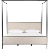 Xander Savoy Parchment Canopy Bed