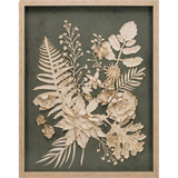 Golden Blossom V Art