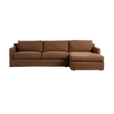 Hampton Antwerp Cafe 2-Piece Right Chaise Slipcover Sectional