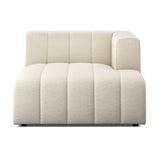 Build Your Own: Langham Channeled Sectional - Crypton Nomad Snow