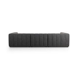 Langham Channeled 3-Piece Sectional - Saxon Charcoal