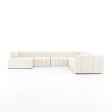 Langham Channeled 6-Piece Sectional - Fayette Cloud