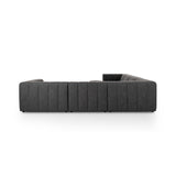 Langham Channeled 6-Piece Sectional - Saxon Charcoal