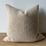 Co. Adah Nude Wool & Linen Pillow 22x22