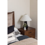 Featuring Cabazon 25" Raven Black Table Lamp by Visual Comfort at Amethyst Home. Illuminate your space with the Cabazon 25" Raven Black Table Lamp. This sleek and modern lamp not only adds a stylish touch to any room, but also provides bright and efficient lighting. With its versatile design and sturdy construction, this lamp is the perfect addition to your.  Amethyst Home provides interior design, new home construction design consulting, vintage area rugs, and lighting in the Portland metro area.