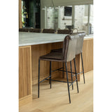 Mayer Truffle Brown Counter Stool  (Lifestyle View)