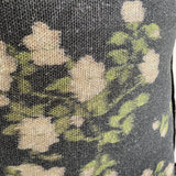 Wabi Sabi French Linen Roses Accent Pillow 20x20