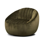 Featuring Audie Surrey Olive Swivel Chair by Four Hands at Amethyst Home. Velvety olive fabric and dramatic channeling make update traditional barrel seating while a hidden 360-degree swivel adds a modern finishing touch. Fabric features subtle highs and lows that change in appearance depending on the direction of the fabric's nap.Overall Dimensions: 35.. Amethyst Home provides interior design, new home construction design consulting, vintage area rugs, and lighting in the Laguna Beach metro area.