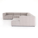 Langham Channeled 6-Piece Sectional - Napa Sandstone