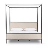 Xander Savoy Parchment Canopy Bed