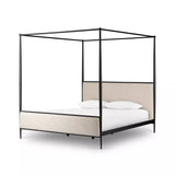 Xander Savoy Parchment Canopy Bed